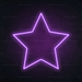 Star Neon Sign - Neon Filter