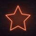 Star Neon Sign - Neon Filter