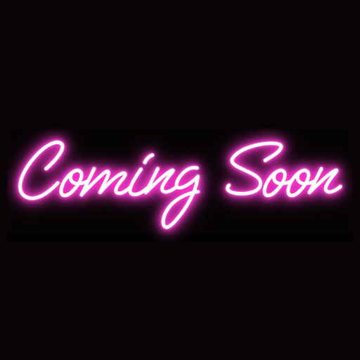 Stock Coming Soon Neon Sign - Neon Filter