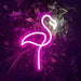 Stock Flamingo Neon Sign - Neon Filter