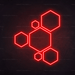 Stock Hexagons Neon Sign - Neon Filter