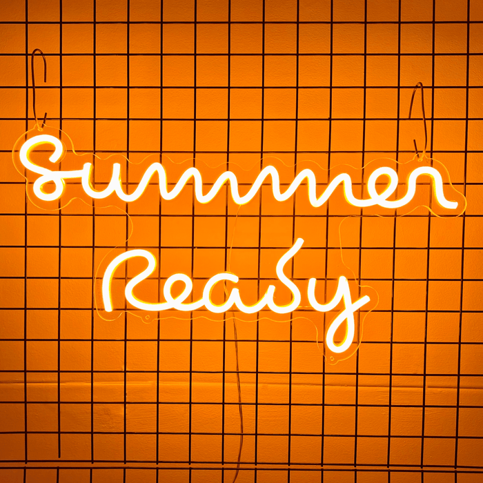 Stock Summer Ready Neon Sign - Neon Filter