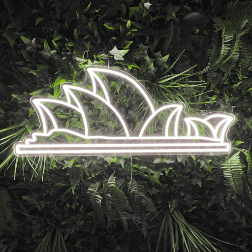 Stock Sydney Opera House Neon Sign - Neon Filter