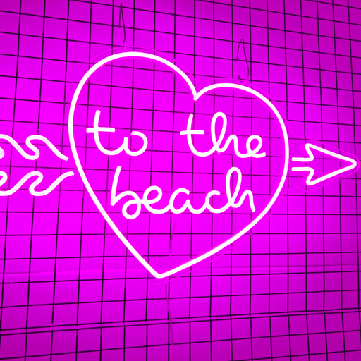 Stock To The Beach Neon Sign - Neon Filter