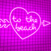 Stock To The Beach Neon Sign - Neon Filter