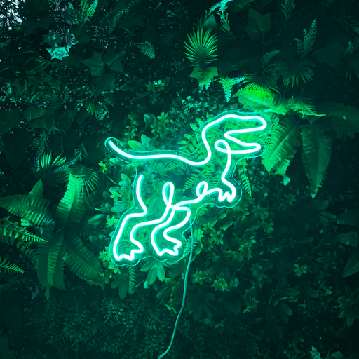 T - Rex Dinosaur Neon Sign - Neon Filter