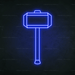 Thor's Hammer Neon Sign - Neon Filter