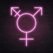 Transgender Symbol Neon Sign - Neon Filter