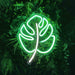 Tropical Monstera Leaf Neon Sign - Neon Filter