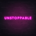 Unstoppable Neon Sign - Neon Filter