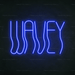 Wavey Neon Sign - Neon Filter