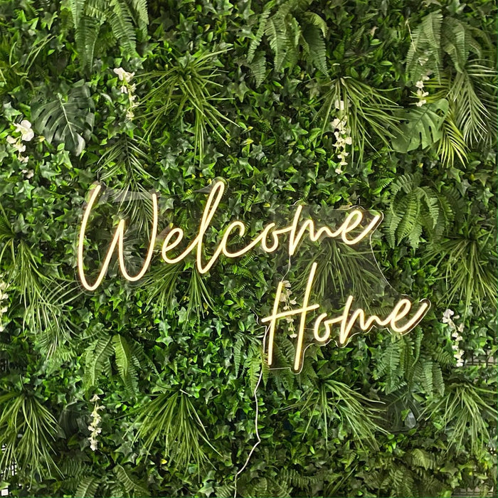 Welcome Home Neon Sign - Neon Filter