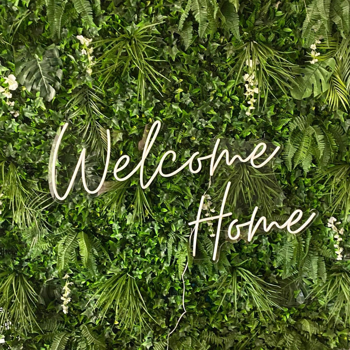 Welcome Home Neon Sign - Neon Filter