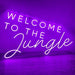 Welcome To The Jungle Neon Sign - Neon Filter