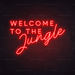 Welcome To The Jungle Neon Sign - Neon Filter