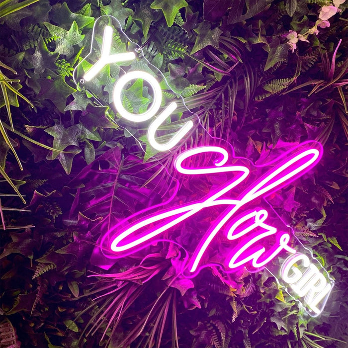 You Glow Girl Neon Sign - Neon Filter