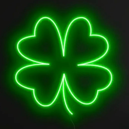 Four Leaf Clover Neon Sign