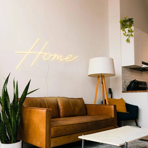 Home LED Neon Sign in Cosy Warm White