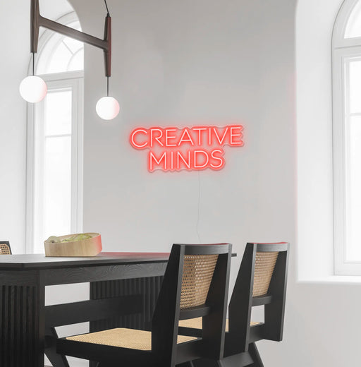 Creative minds Neon Sign