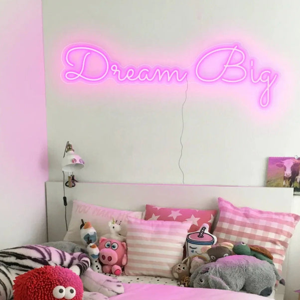 Dream Big Neon Sign LED Neon Lights UK