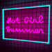 Stock Hot Girl Summer Neon Sign