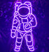 Astronaut Neon Sign