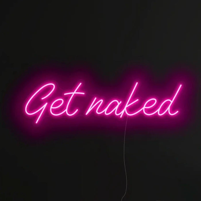 Get Naked Neon Sign LED Neon Lights UK