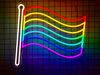 Stock Pride Flag Neon Sign Media 1 of 4