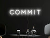 Commit Neon Sign
