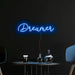 Dreamer Neon Sign in Santorini Blue