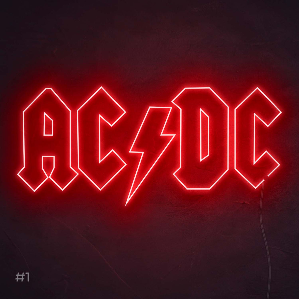 ACDC Neon Sign | LED Neon Lights UK | Music Neon Signs