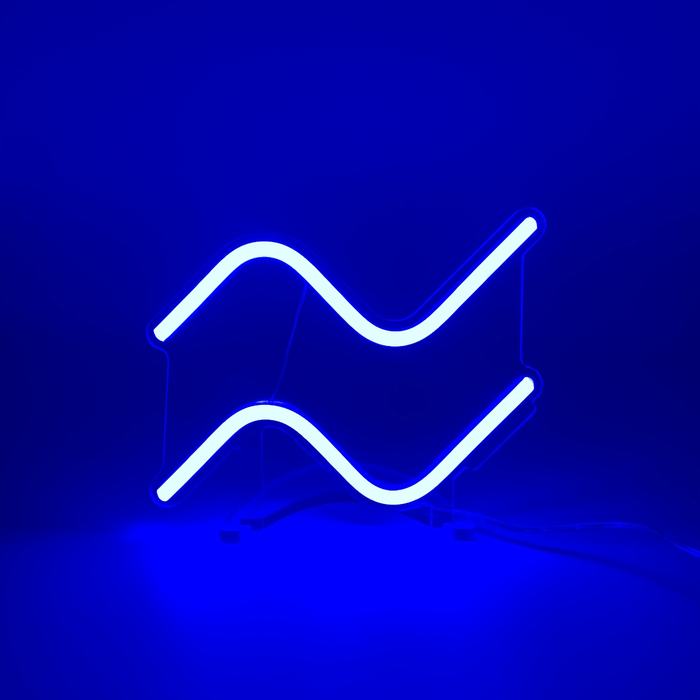Mini Aquarius Neon Sign
