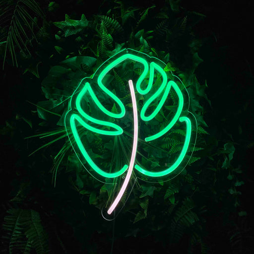 Tropical Leaf Neon Light