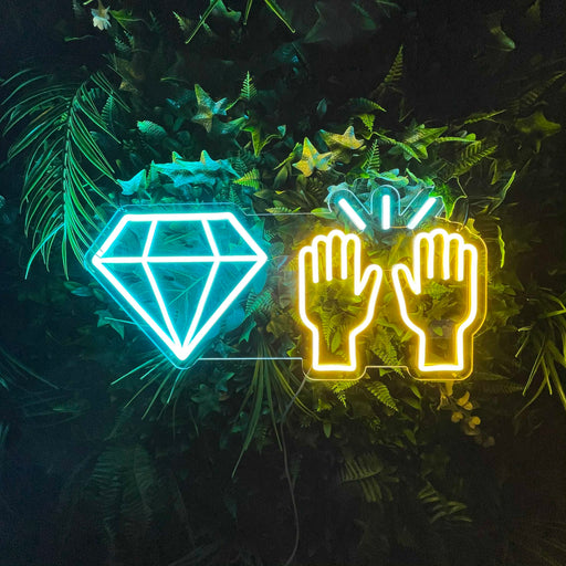 Diamond Hands Neon Sign