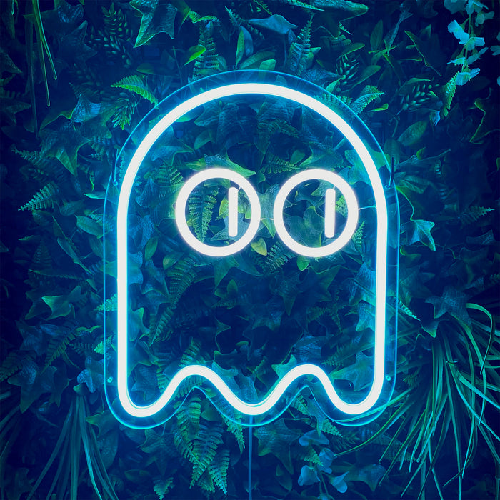 Pac-man Ghost Neon Sign