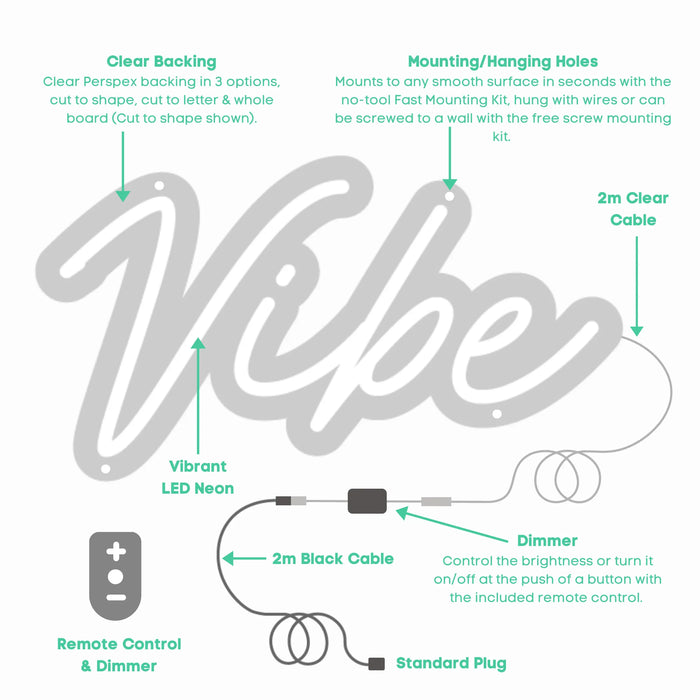 Stock But First Champagne! Neon Sign