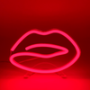 Mini Red Lips Neon Sign
