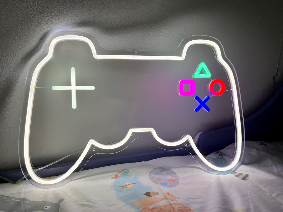 Playstation controller Neon Sign