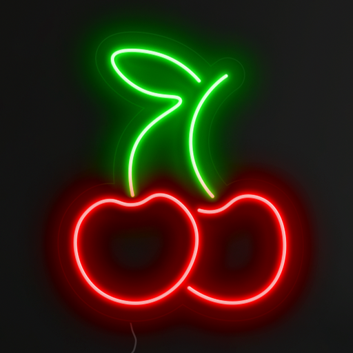 Cherry Neon Sign