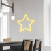 Star Neon Sign in paradise yellow