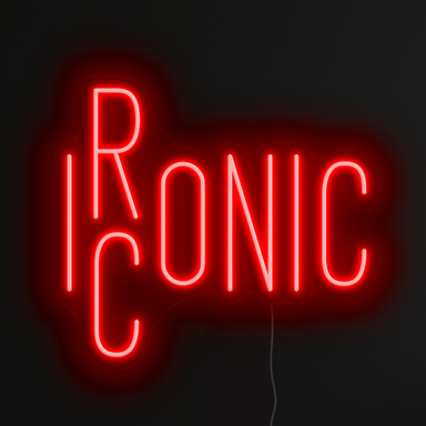 Iconic / Ironic Neon Sign