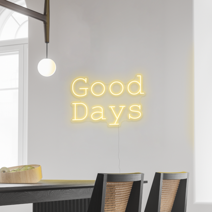 Good Days Neon Sign