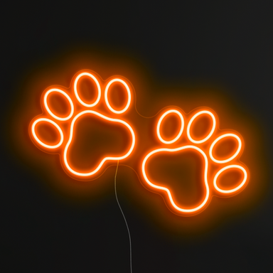 Paws Neon Sign