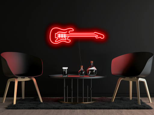 Electric guitar Neon Sign