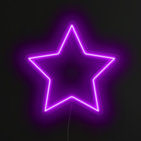 Star Neon Sign