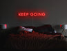 Keep going Neon Sign
