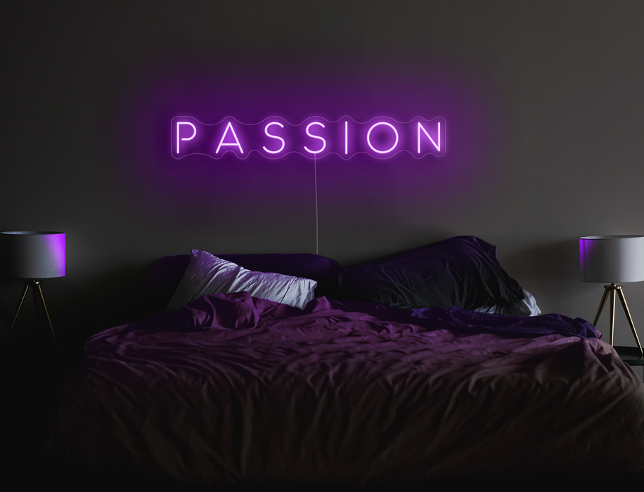 Passion Neon Sign