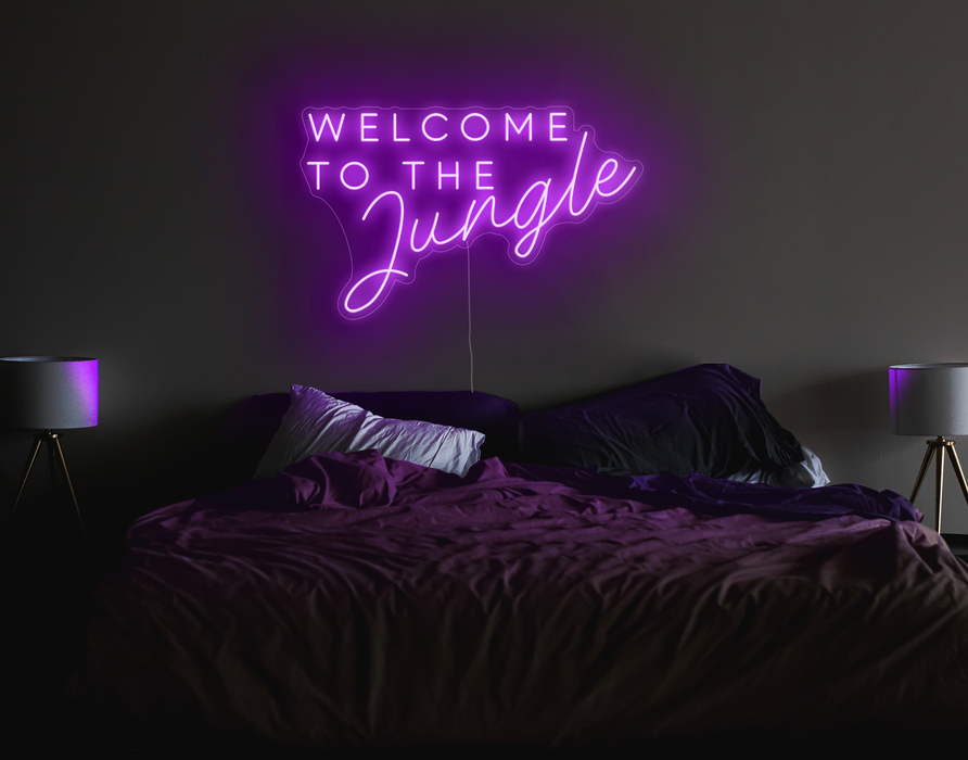 Welcome to the jungle Neon Sign
