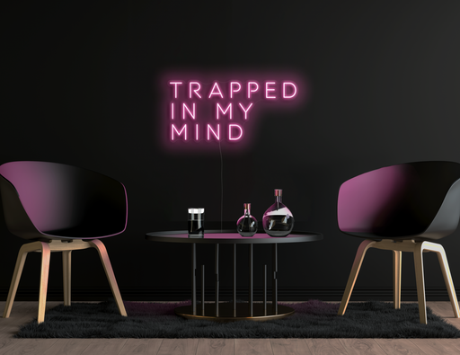 Trapped in my mind Neon Sign