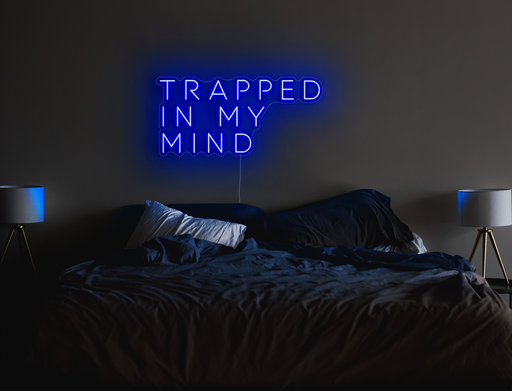 Trapped in my mind Neon Sign
